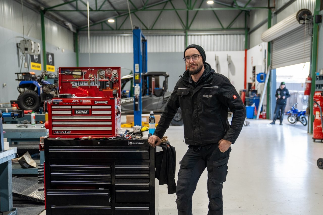 Quailified Motorcycle Mechanic Tasmania