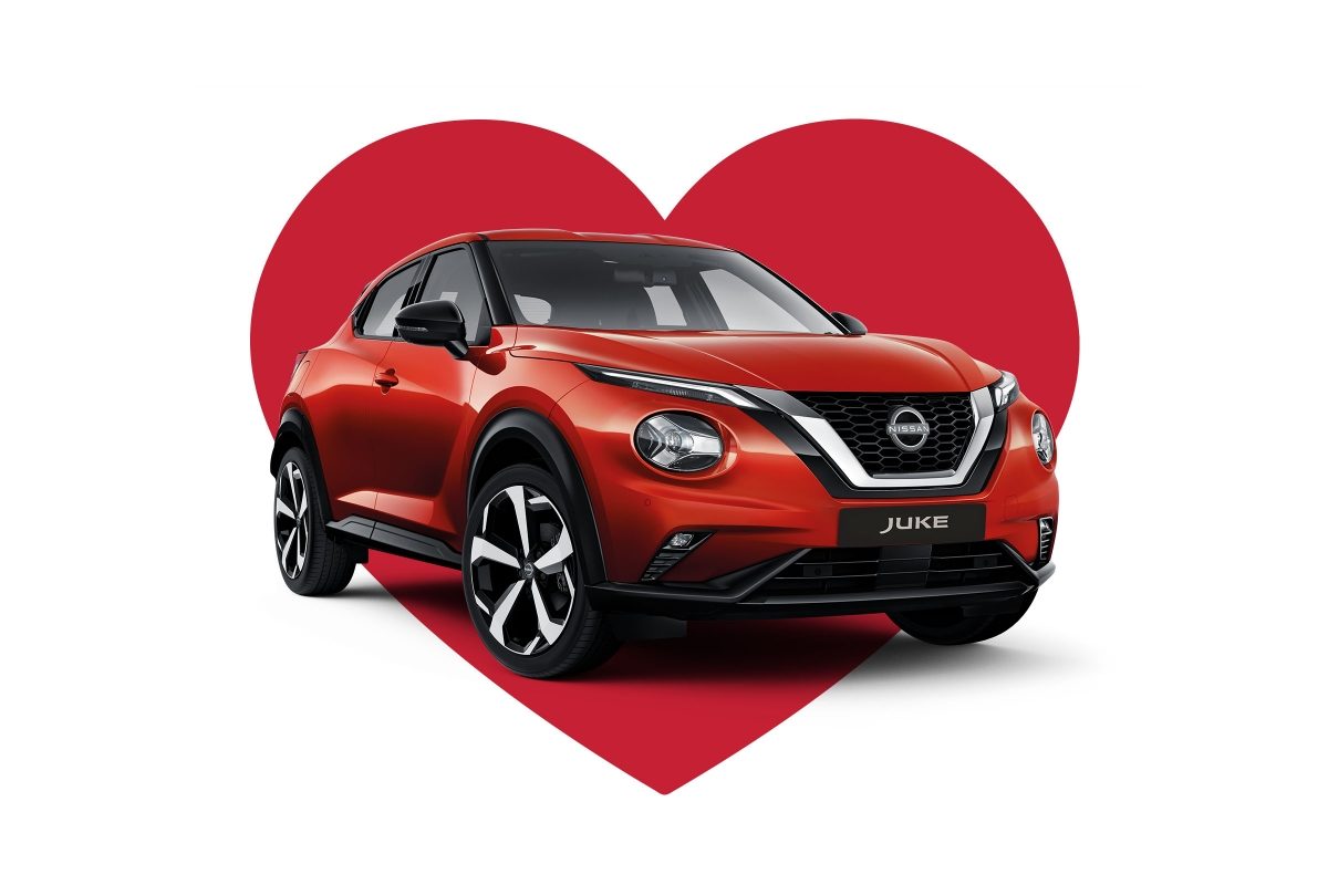 Nissan Patrol driving toward screen