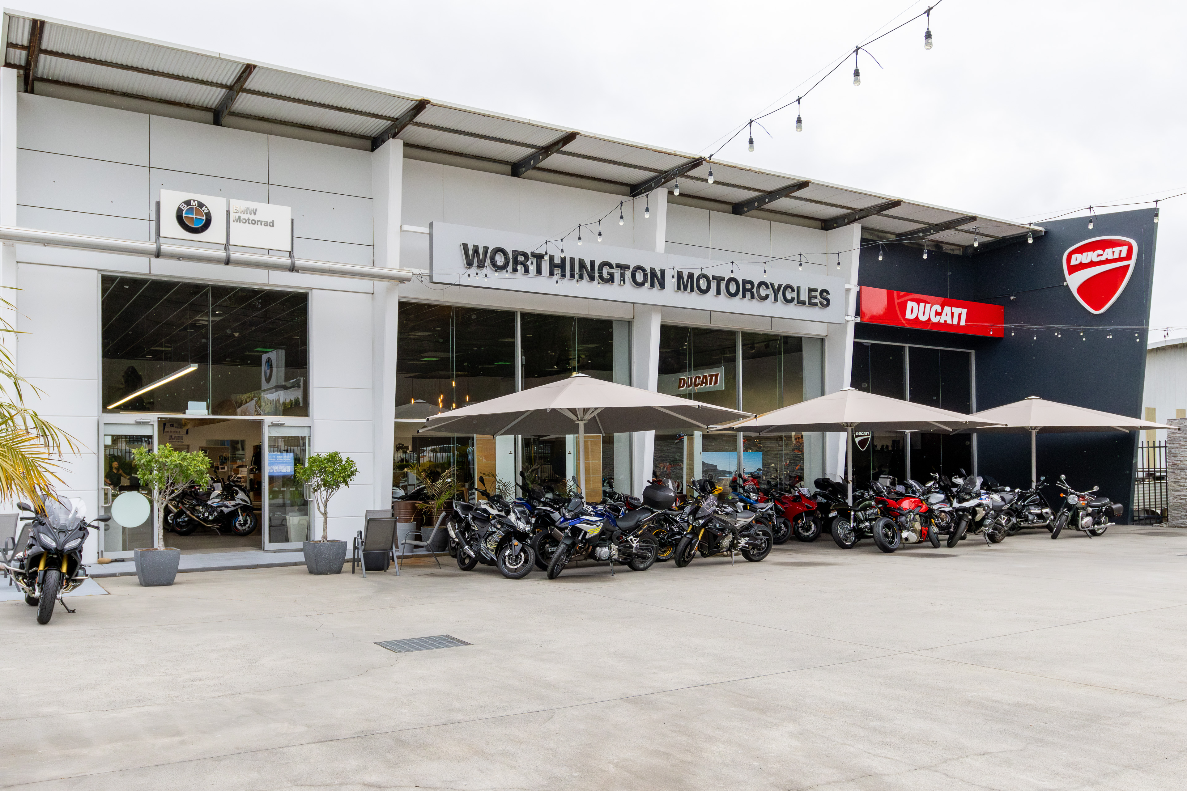 Worthington Motorcycles Front View of building