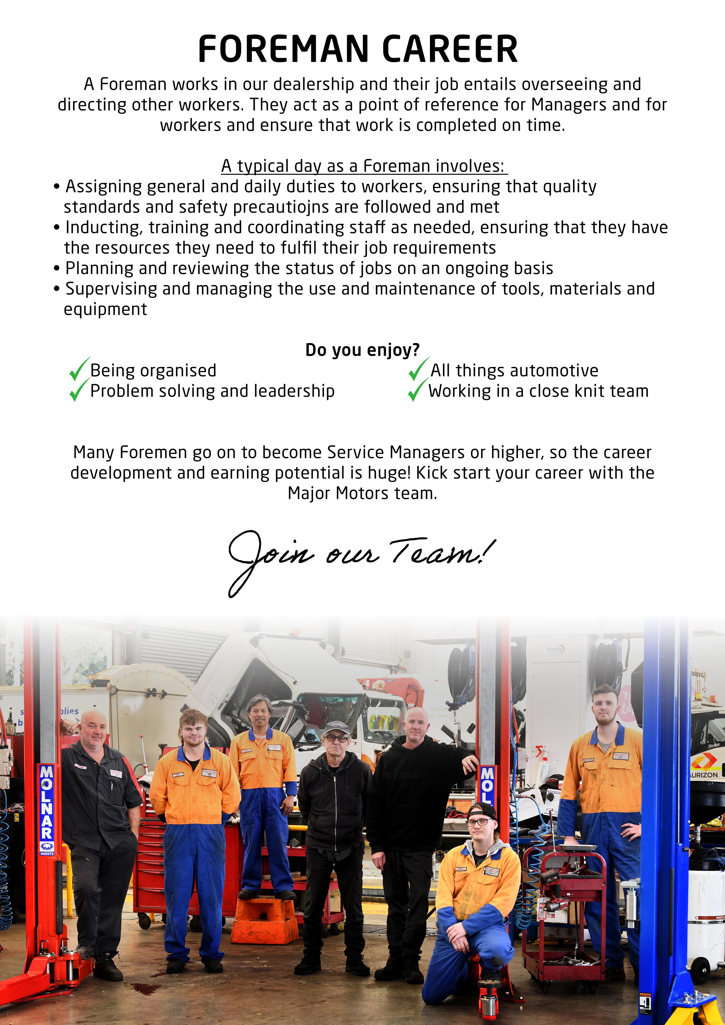 Foreman Major Motors Isuzu Expo